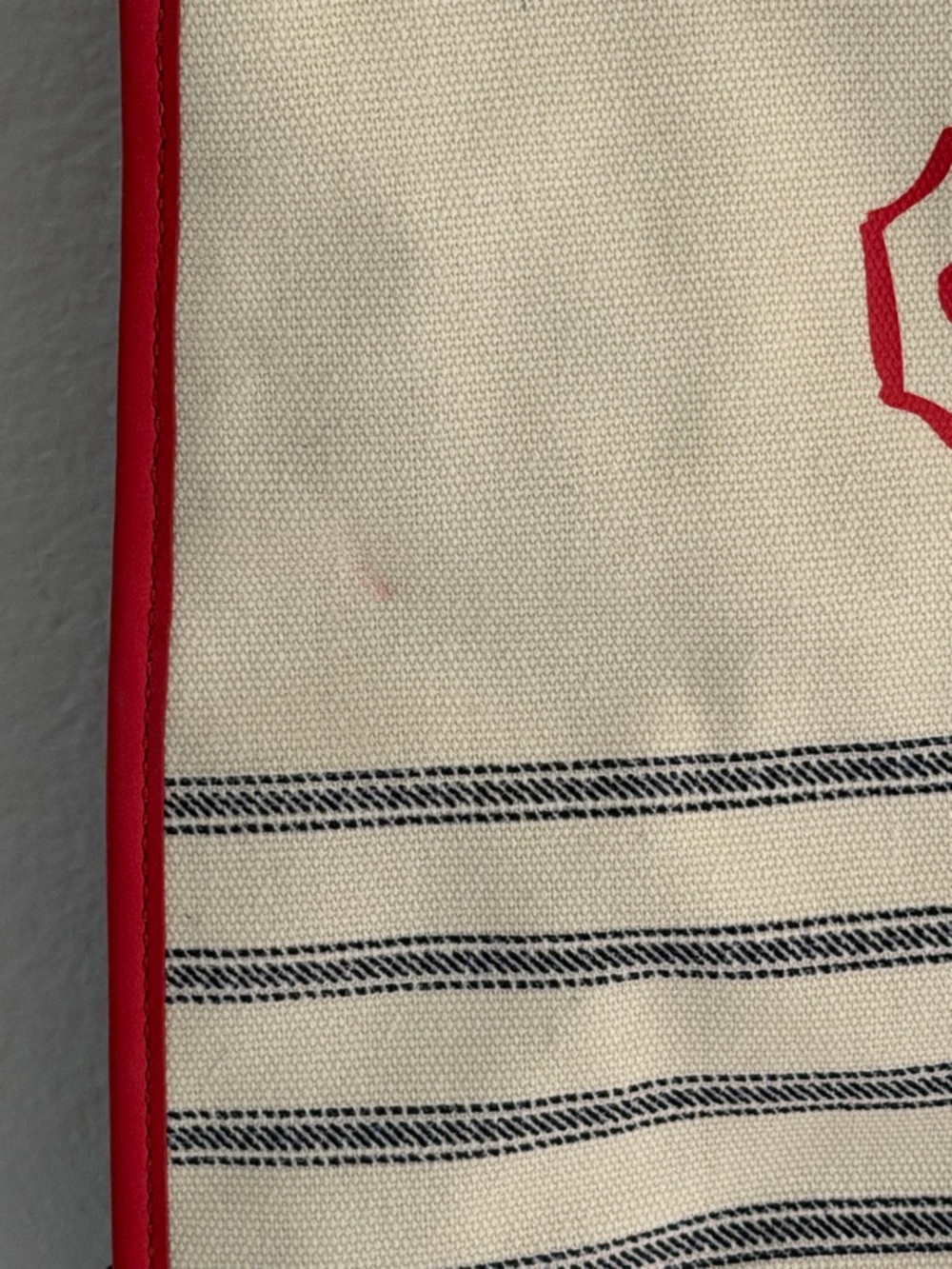 Coach - St Saint James - Nautical - Legacy Weekend - Canvas Tote Bag - White Red - Picture 3 of 5